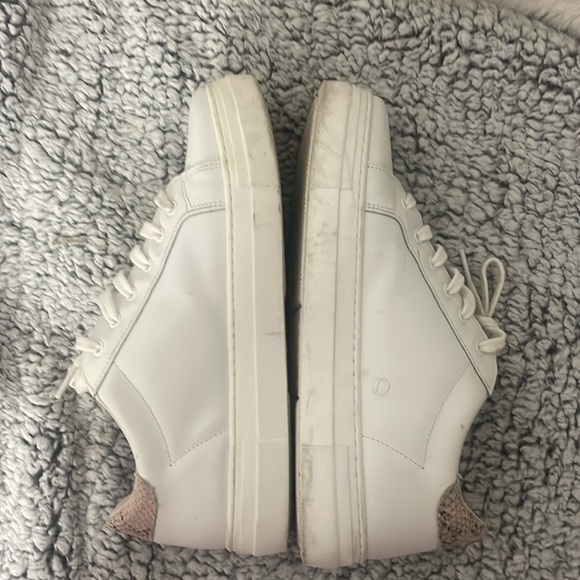 Valentino White/Pink Sneakers with Snake Skin detailing by Mario Valentino - Picture 10 of 16